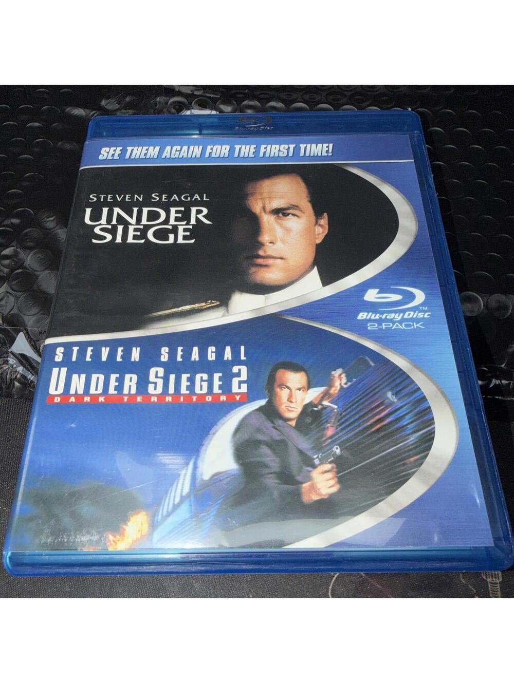 Under Siege / under Siege: Dark Territory (Blu-ray, 1995, 2-Disc Set)